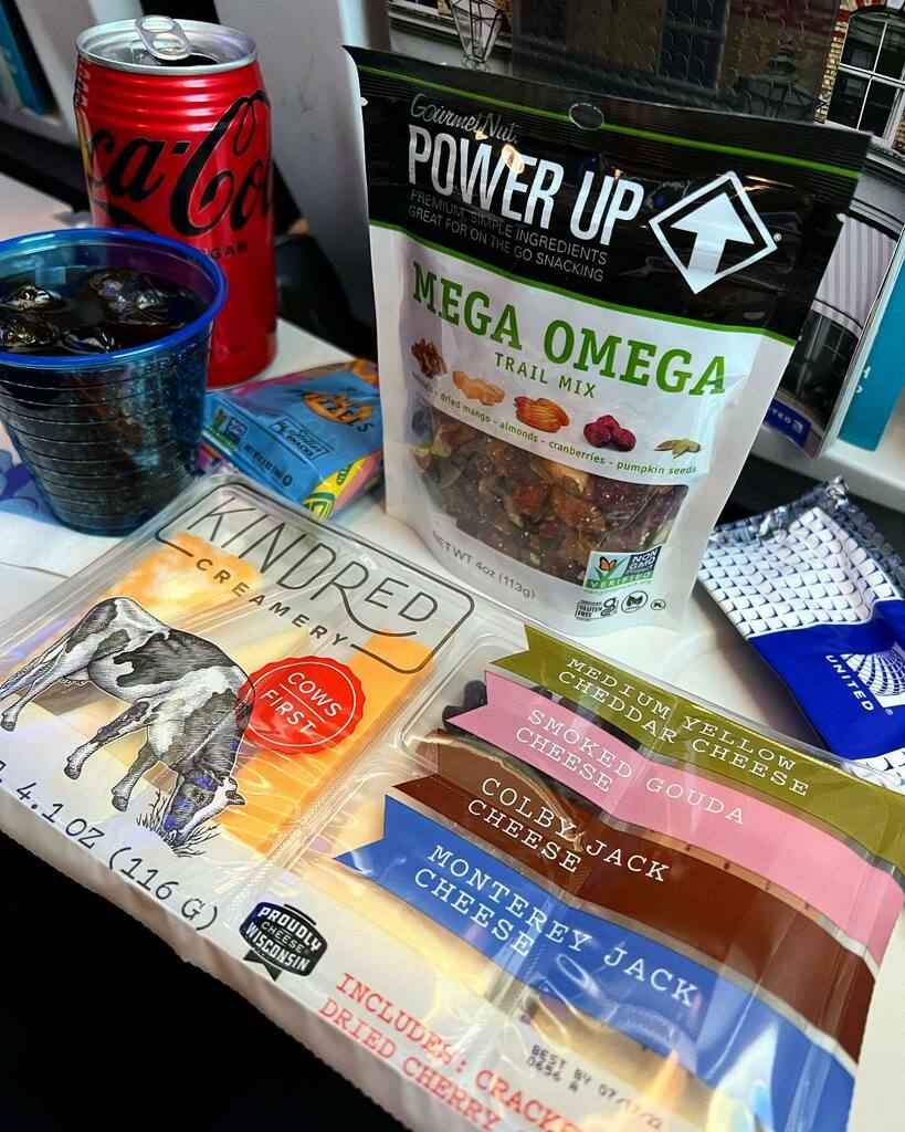 Eat With Dan (@eatwithdan) on Twitter photo Premier Platinum snacking at 40K feet <a href="/united/">United Airlines</a> from @flysfo to @ewrairport .
——————————
🍴: @powerupsnacks Mega Omega Trail Mix, @kindredcreamery Cheese Plate, @cokezero .
📍: @visitcalifornia .
.
#foodie #food #foodporn #wanderlust #travelingfoodie … instagr.am/p/Cdllbr5rSOr/ Premier Platinum snacking at 40K feet <a href="/united/">United Airlines</a> from @flysfo to @ewrairport .
——————————
🍴: @powerupsnacks Mega Omega Trail Mix, @kindredcreamery Cheese Plate, @cokezero .
📍: @visitcalifornia .
.
#foodie #food #foodporn #wanderlust #travelingfoodie … instagr.am/p/Cdllbr5rSOr/