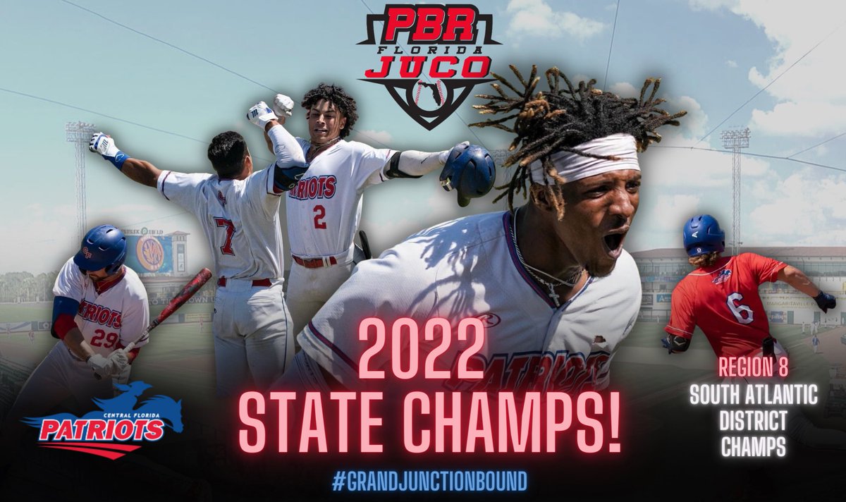 Central Florida v. Miami-Dade (Champ)

Central Florida with a huge comeback late down 3-0 to win 4-3! 🏆

• Felix: 3-4, (2) 2B, 3 RBI
• Swygert (W): 6 IP, 0 R, 7 K’s

Patriots are State Champs and head to Grand Junction for the first time since 1998!

@PBR_JUCO || <a href="/GoCFBaseball/">Marty Smith</a>