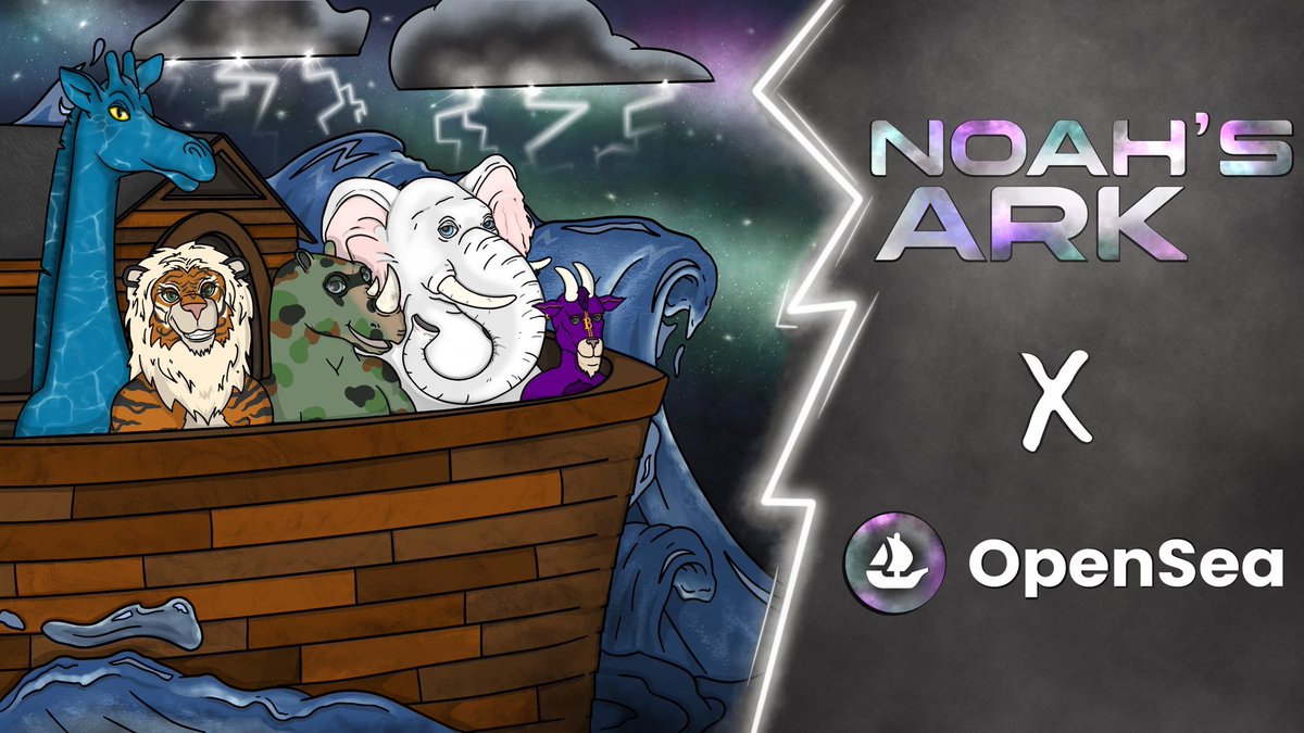 SolMintDaily's tweet photo. 🎁GIVEAWAY🎁 

📌 Project -  @NFTNoahsArk

 Prizes:
🏆 0.5 $SOL
🏆 5x WL 

To enter:
1️⃣ Follow -  @NFTNoahsArk @SolMintDaily 
2️⃣ RT + LIKE
3️⃣ Tag 3 friends
4️⃣ Join Discord

Minting May 23rd on @AllBlueNFT w/@StonedApeCrew
. Listed on OpenSea and MagicEden.

5 winners in 24 hrs https://t.co/sQtfUqXSsY