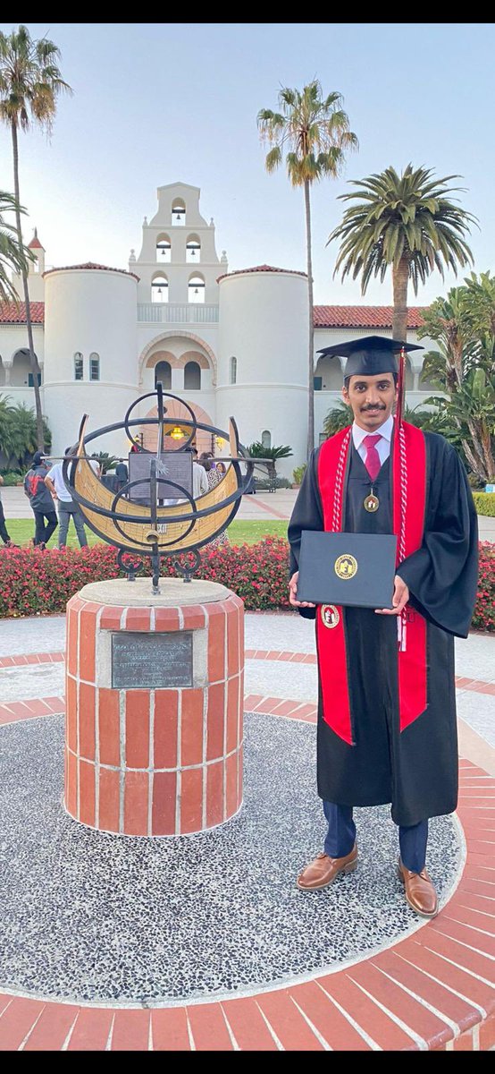 الحمدلله الذي بنعمته تتم الصالحات 
B.S In Electrical Engineering

<a href="/SDSU/">San Diego State University</a>