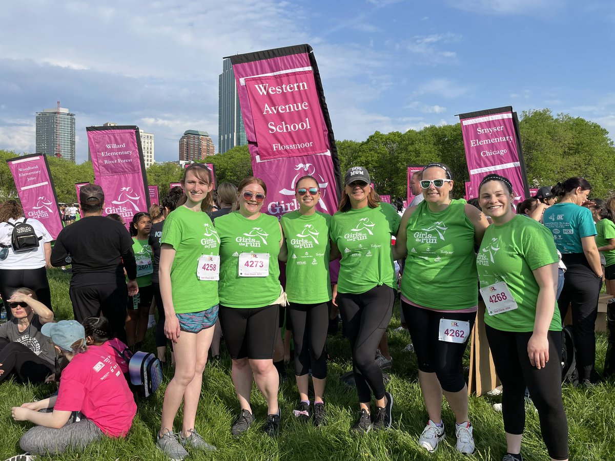 jbudz161's tweet photo. Girls on the Run is so much fun! ✨ 🏃‍♀️ 💚 @Flossmoor161 @western161 @GOTR_Chicago https://t.co/8WLA1OuINO