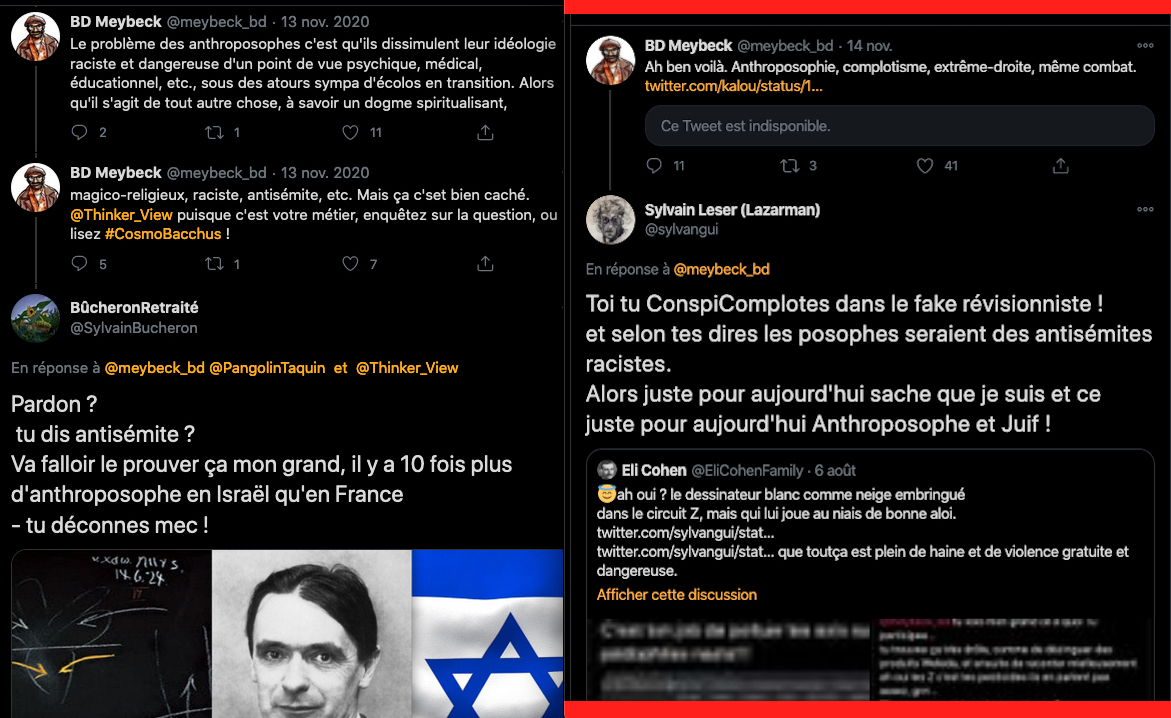 SylvainFreres's tweet photo. @Remimogenet @2vanssay @nounoursfuck @lareineetleroi @Humanaste J'm'en fous aussi du bac, ce que je ne supporte pas c'est le type comme Meybeck, zététicien pro agro-pétrochimie qui se la raconte sympa alors qu'il accuse non stop les personnes de plein de choses monstrueuses, tel un lâche malsain+ https://t.co/QWmneCiWm4
#LaFuite
#biodynamie https://t.co/01ds6mI0AP