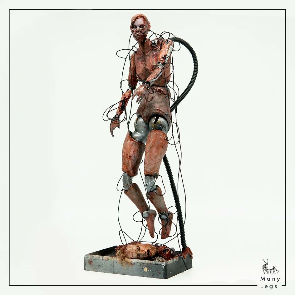 Many_Legs's tweet photo. Denial. My first #bjd project. 
#deignertoys #darkart #HorrorArt #monsterdesign #bjddoll #Bjdphotography #creaturedesign https://t.co/gJCrcThjSv