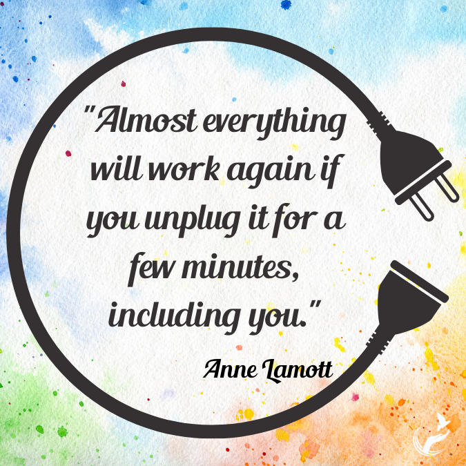 ILCADV's tweet photo. How are you unplugging today?
#SelfCareSunday #SelfCareIsForEveryone #BeKindToYourself #SelfCareIsHealthCare #SelfCareIsNotSelfish #Unplug #ICADV https://t.co/8c2eoN4ohY