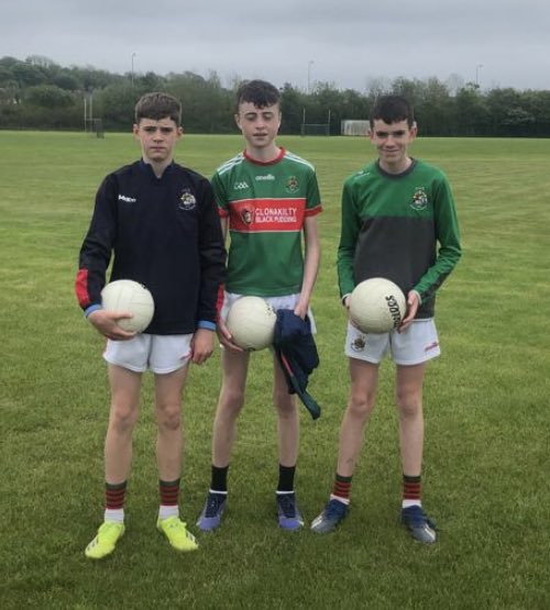 <a href="/clongaa/">Clonakilty GAA</a>  6 Clonakilty Boys played on the development teams this weekend ,also 3 more lads involved in Kicking competition in Skibb Sat