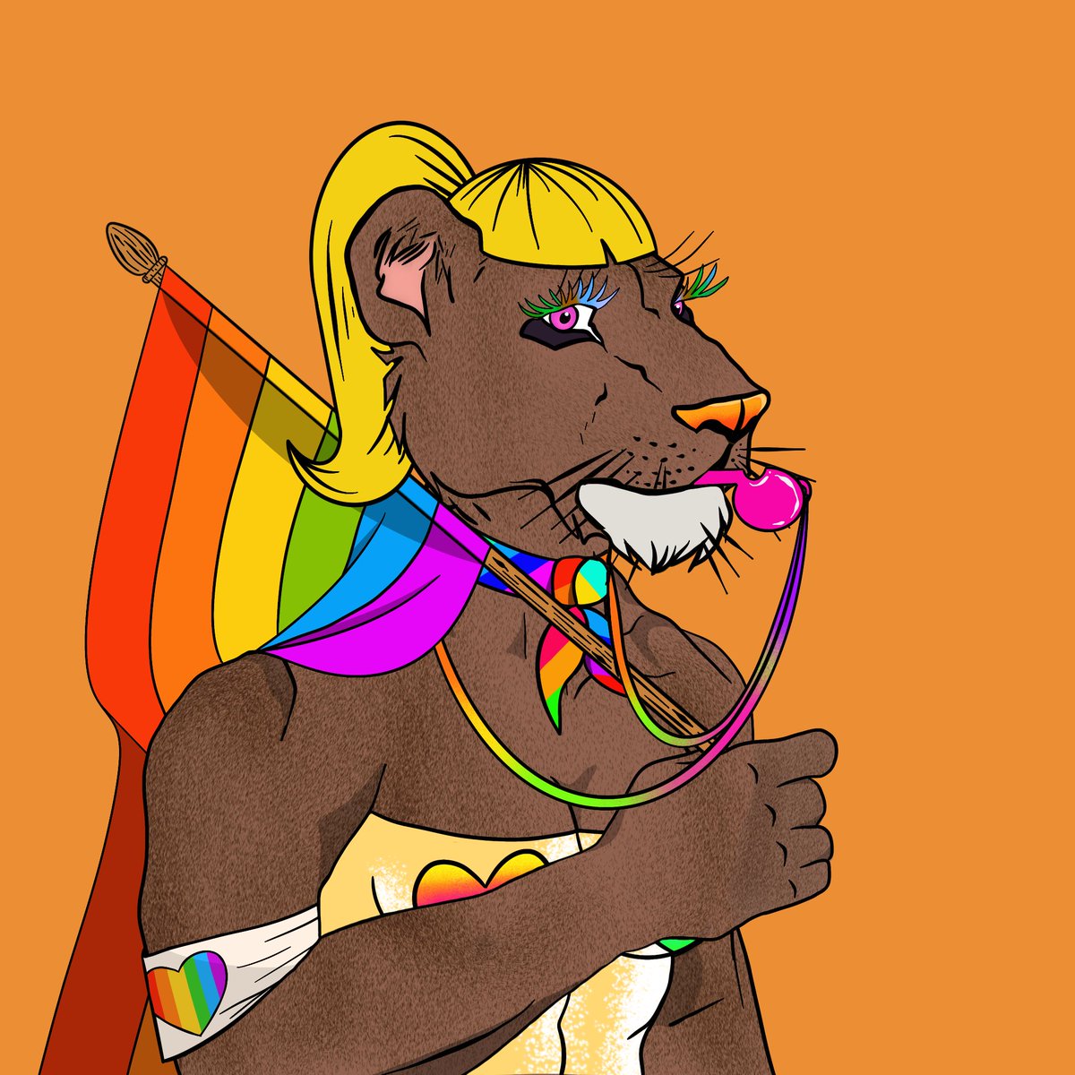 #pridenft #nftproject #nftart #ethereum #polygonblockchain #polygonart #opensea #openseaart #openseaartist #lgbtq #lgbtqart #lgbtqnft #virtualpride #virtualparade #prideflag #queernft #diversitynft #diversity