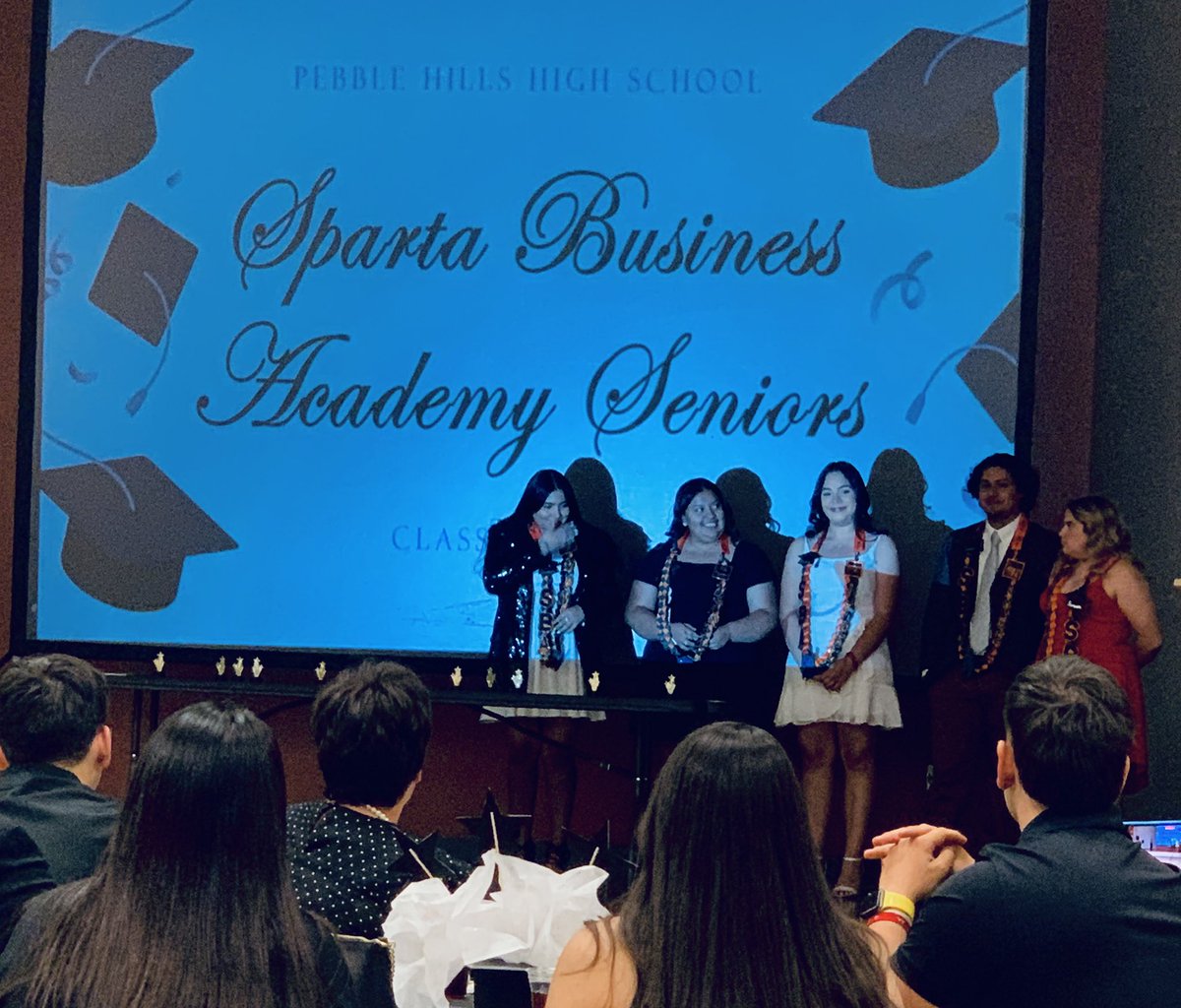 SandyMRomo_PHHS's tweet photo. Congratulations to the @SBA_PHHS Seniors 🎓We are so proud of you all. Go forth and make your mark in the world Spartans. We will always be here cheering you on❤️ #Classof2022 #RISE @PHills_HS @bridge_bridgett @JMBolanos_PHHS @mcastro_phhs https://t.co/PLEWO0wGgY