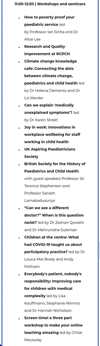 DrSeanMon's tweet photo. What do you mean, I can only choose ONE? #RCPCH22 https://t.co/Or9okGvzkx