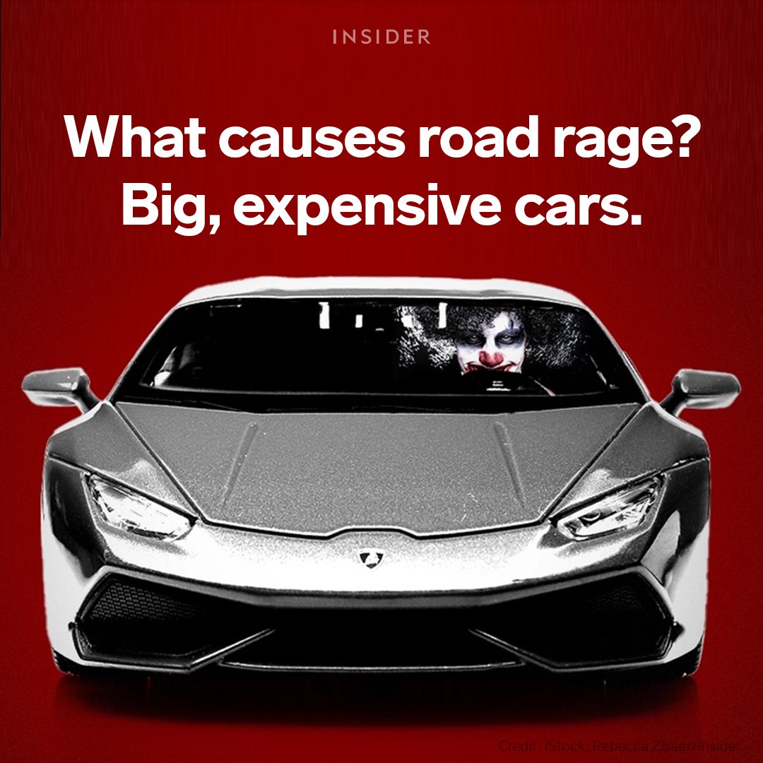 🚙 Evidence is mounting that driving turns people into jerks — and that maybe pricier, fancier, bigger cars make them even worse.

Adam Rogers (<a href="/jetjocko/">Adam Rogers</a>) explains. 👇

businessinsider.com/road-rage-spee…