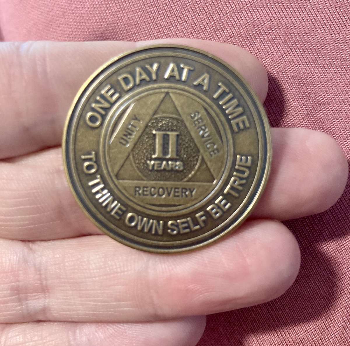 StitchyBetsy's tweet photo. 2 years of sobriety, baby! #RecoveryTwitter https://t.co/fAQOxbwmmF
