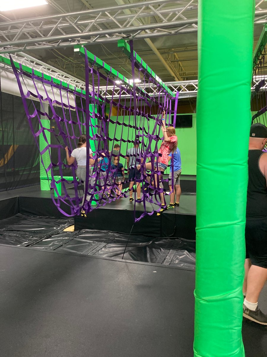 Cville_AFS_Club's tweet photo. Students enjoying the last AFS club event at Get Air trampoline park. https://t.co/lZJbLJrdIl
