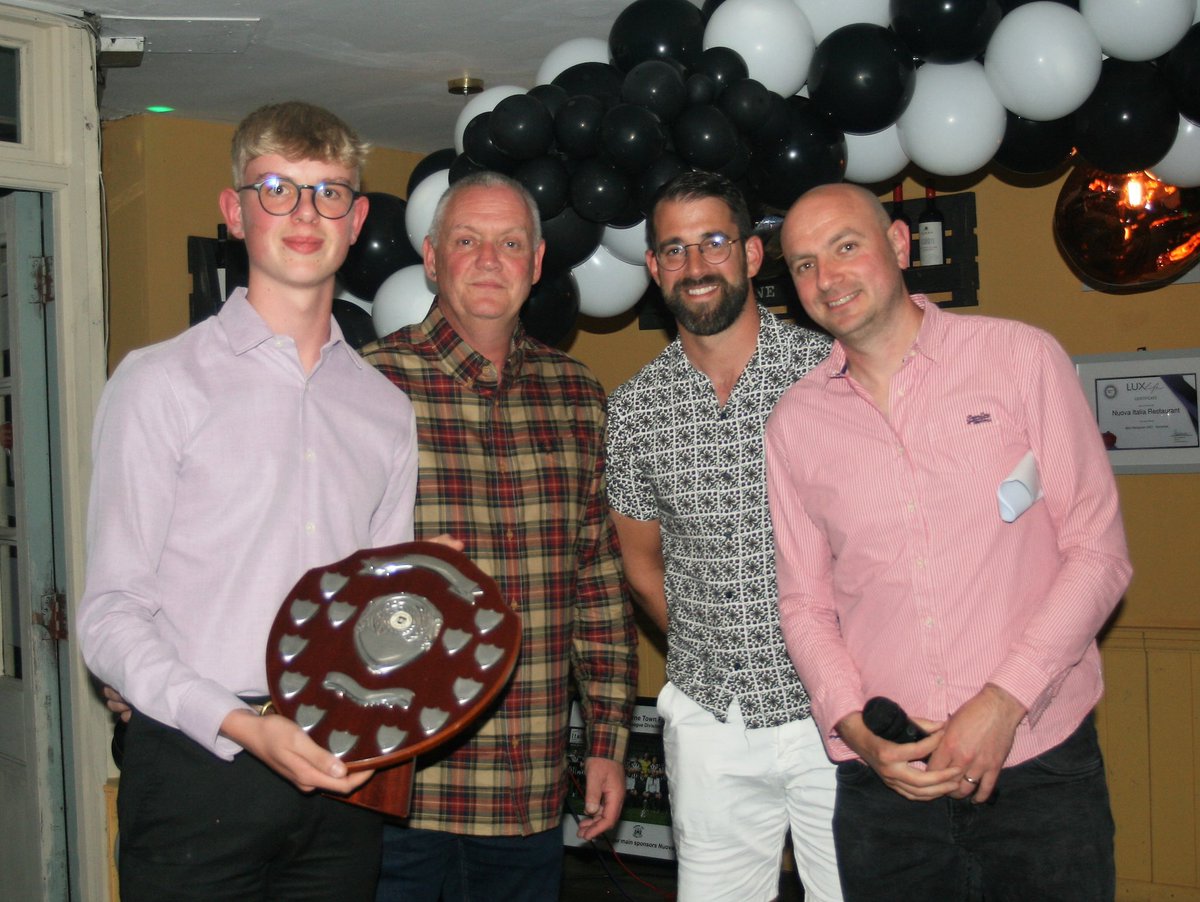Sherborne Town FC (@sherbornetownfc) on Twitter photo Finally at last night’s presentation night young <a href="/CramptonSpencer/">spencer crampton</a> won clubman of the year.
#Zebras #COYZ #TeamZebra Finally at last night’s presentation night young <a href="/CramptonSpencer/">spencer crampton</a> won clubman of the year.
#Zebras #COYZ #TeamZebra