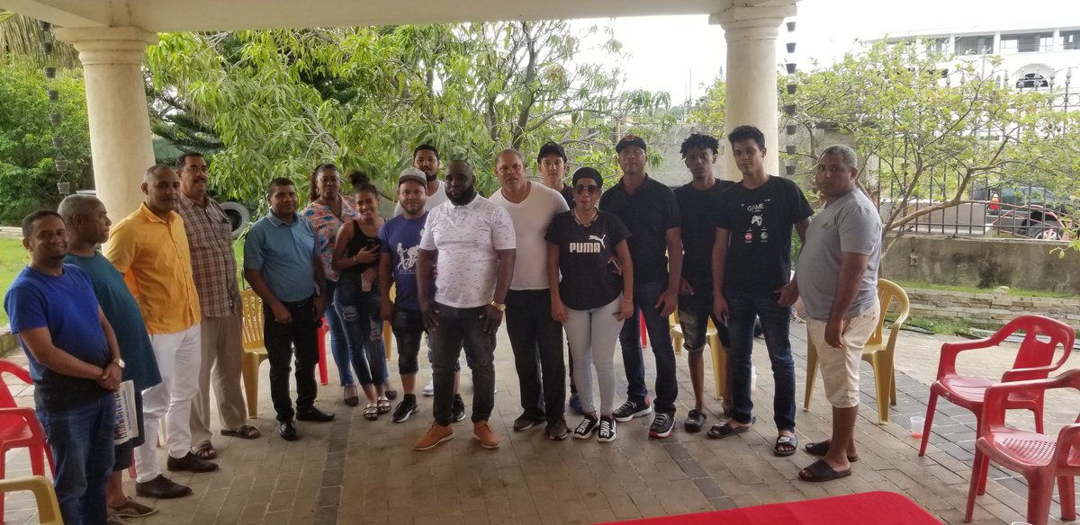 CarlosTroche's tweet photo. Primera reunión política en casa el pasado 1ro de mayo, hoy seguimos coordinando para fortalecer el PRSC https://t.co/TdCPYepEub