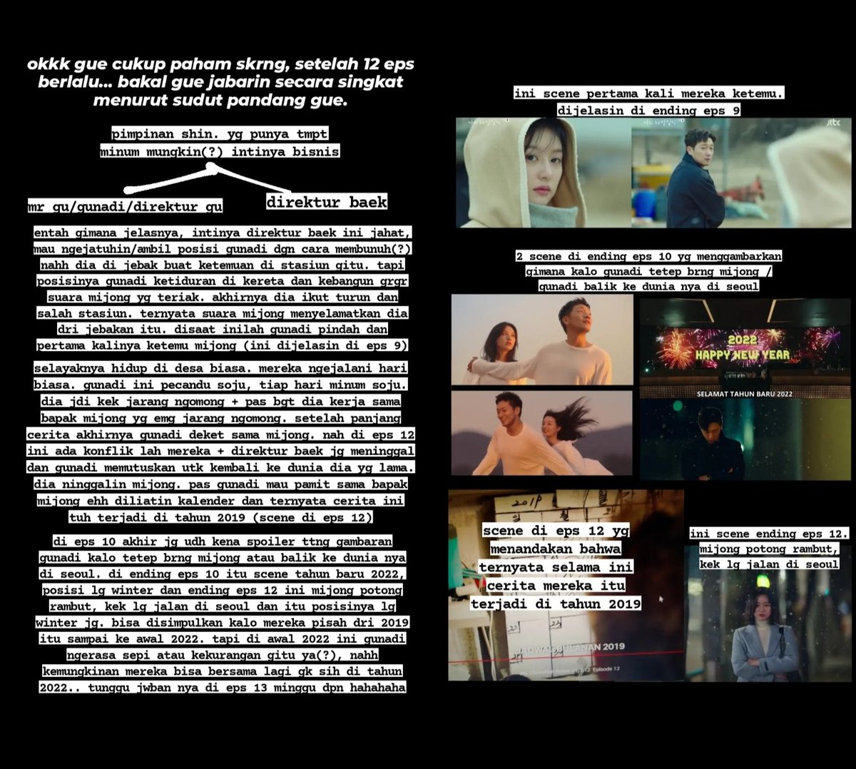 kdrama_menfess's tweet photo. ⚠️🔥 My Liberation Note⚠️

•kdm• sender gk bisa tidur grgr kepikiran mereka, akhirnya sender baca baca komentar kalian dan menemukan kesimpulan eps 1-12. tolong di baca dan dikoreksi jika salah. maaf kalo kepanjangan, zoom aja. ayo diskusi tengah malam😭😭😭🙏 https://t.co/b59pvRPZc1