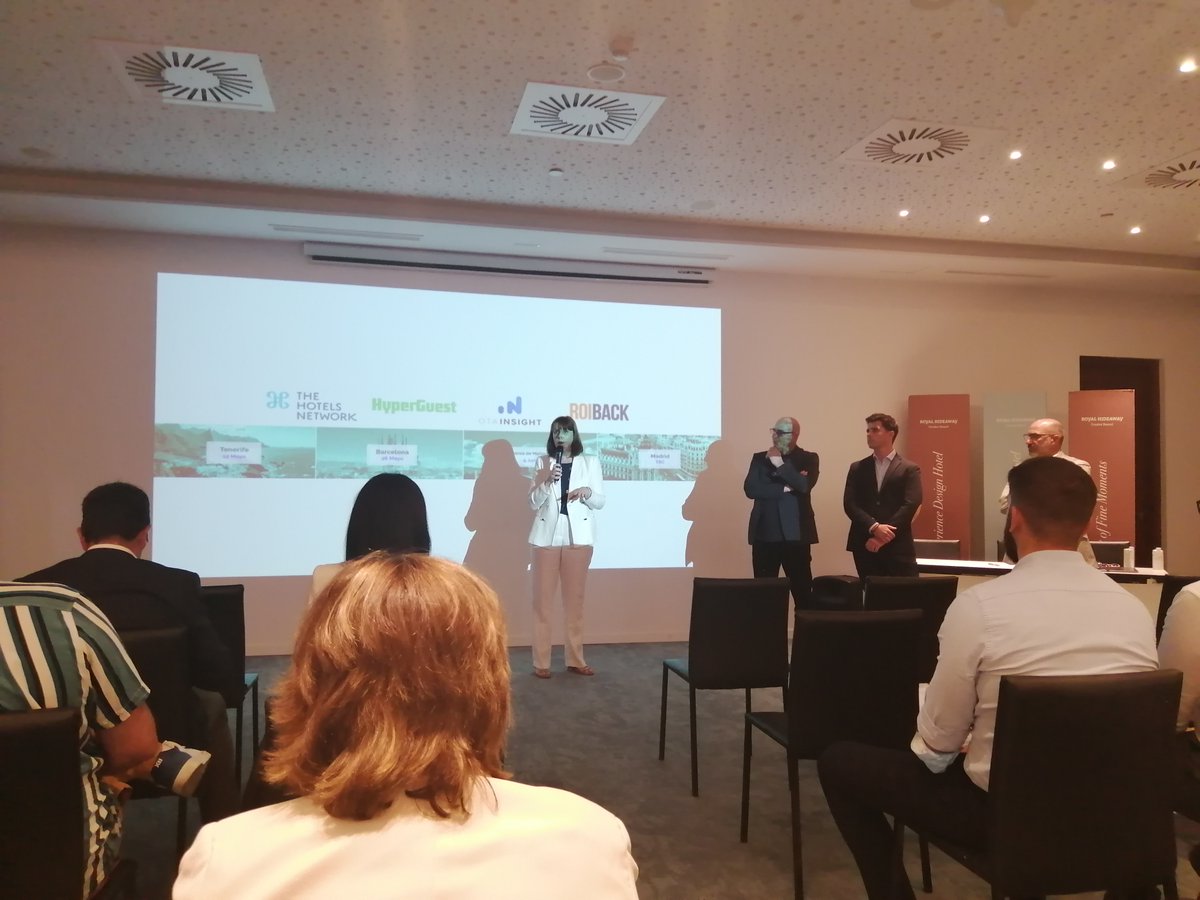 Esta semana hemos estado en la jornada organizada por <a href="/thehotelsnet/">The Hotels Network</a> con ponencias y debate sobre #ventadirecta #hotel #hoteles #RevenueManagement #tenerife #IslasCanarias