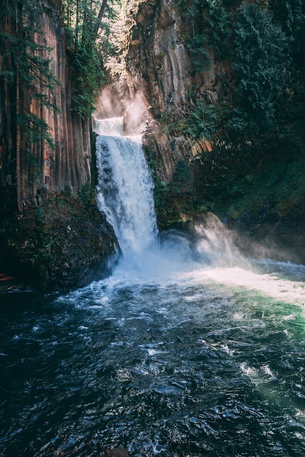 MollyHolmberg's tweet photo. Tokatee Falls, OR 
Part of my NFT collection that dropped last week! The light rays shining through made up for the 3am wake up call for this shot. #NFTCommunity #NFTdrop #nftdrop #NFTartist #NFTcollections https://t.co/zz5bW05c9b https://t.co/UYxNaspupI