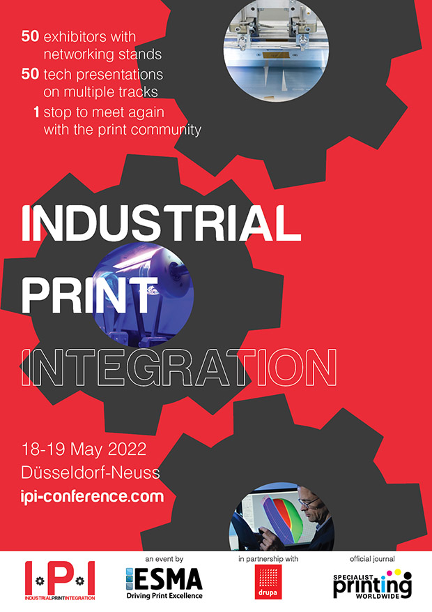 Brainport Eindhoven based <a href="/LMNS_Experts/">LMNS</a> and Keiron will be at <a href="/ESMA_Print/">ESMA</a> organised IPI conference. LMNS as independent technology partner for inkjet integration. Keiron as innovative equipment supplier for flexible &amp; printed electronics. 

More at: ipi-conference.com