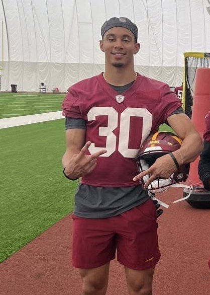 HBCUSports1's tweet photo. Virginia State University DB Will Adams signs with the Washington Commanders 
* 3 Year  $2.5M Contract
* Washington OTA Offseason Workouts May 24-26 , May 31-June 2 https://t.co/Ntt6B30yHQ