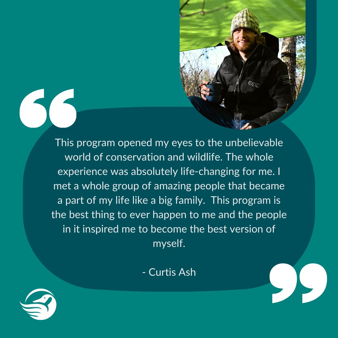 CWF_FCF's tweet photo. Sharing a moment of gratitude from one of our Canadian Conservation Corps participants, Curtis. 😍 #CCCAdventure
Are you 18-30? Apply today: https://t.co/s4f6dvimhx https://t.co/gfTv65NCq2