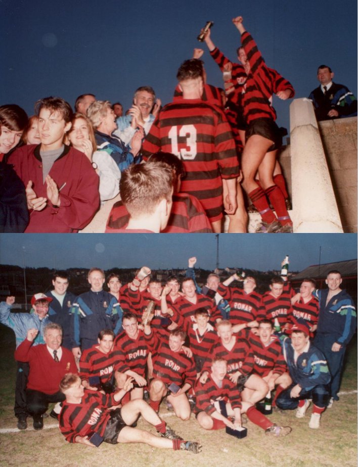hensingham_arl's tweet photo. 30Yr ago our 19s beat an excellent Woolston 15-8 to win the National Cup, some of the team will be sponsoring our home game on Sat v @OldhamStAnnes we'd love to see anyone involved at the time up at the club on Saturday, supporters, club members, will be a great catch up
🔴⚫️🏉🏆 https://t.co/TxJhOEXoze