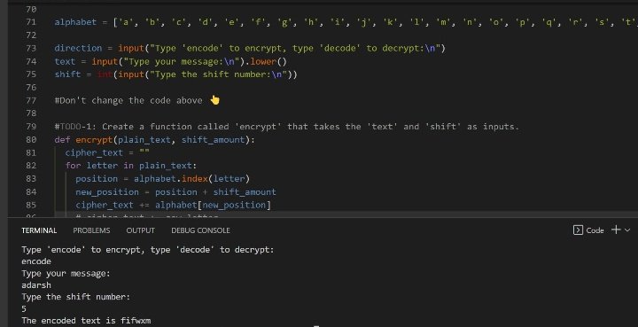 30d100aa533b4fa's tweet photo. Day 142
Learned Encryption and Decryption of a word
@scaler_official
@interview_bit
#scalerdiscord #scaler #everycode https://t.co/9tXe4QgdO7