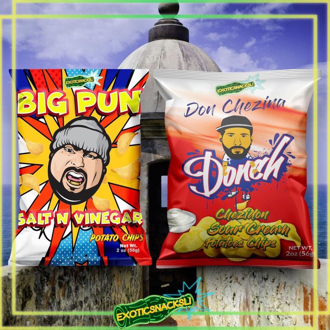 donchezina's tweet photo. • @exoticsnacksli ExoticsnacksLi LIMITED EDITION BIG PUN SALT N VINEGAR POTATO CHIPS @officialbigpun 🇵🇷 
@donchezina Chezidon Sour Cream (Chedder Sour Cream) #exoticsnacks #potatochips #latino #puertorico #puertorico🇵🇷 #puertorock #latin #bigpun #bigpunisher #donchezina https://t.co/hNBHlGt7Xh