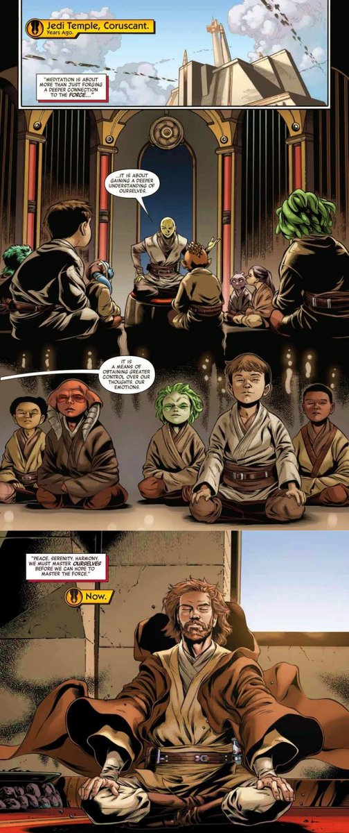 AllThingsJedi's tweet photo. "Meditation is about more than just a deeper connection to the Force, it is about gaining a deeper understanding of ourselves." --Jedi Order philosphy https://t.co/4atw8U5UBM