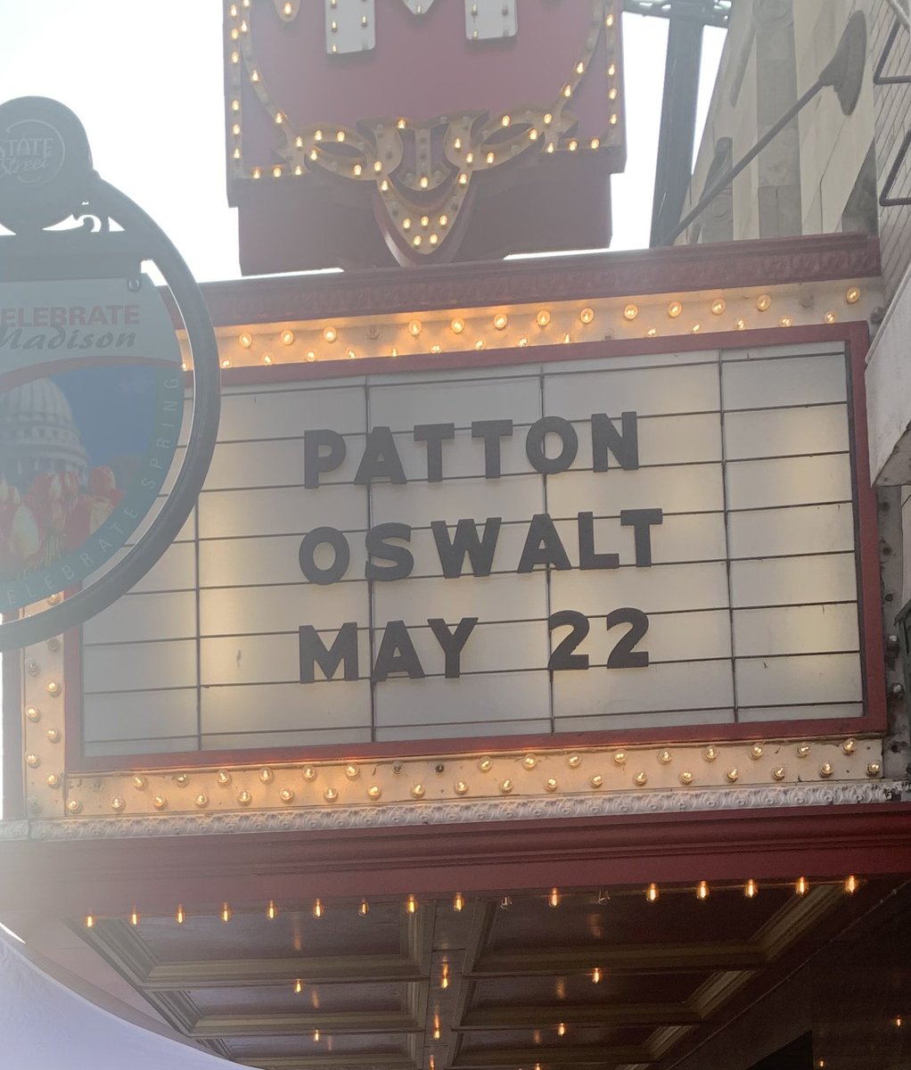 The side of the marquee is still the marquee?  <a href="/pattonoswalt/">Patton Oswalt</a>