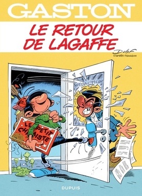 Sylbolduc's tweet photo. C’EST  UN  PEU  DE  MA  FAUTE  ?
À l’age de 14 ans, j’adorais les BD de Gaston Lagaffe. À un point tel qu’à  22 ans, j’ai lancé le magazine Safarir.  Et 45 ans plus tard, un des auteurs de Safarir  (Delaf)  se fait offrir en Europe de publier de nouveaux albums de Gaston Lagaffe. https://t.co/GJPIcMvNxl