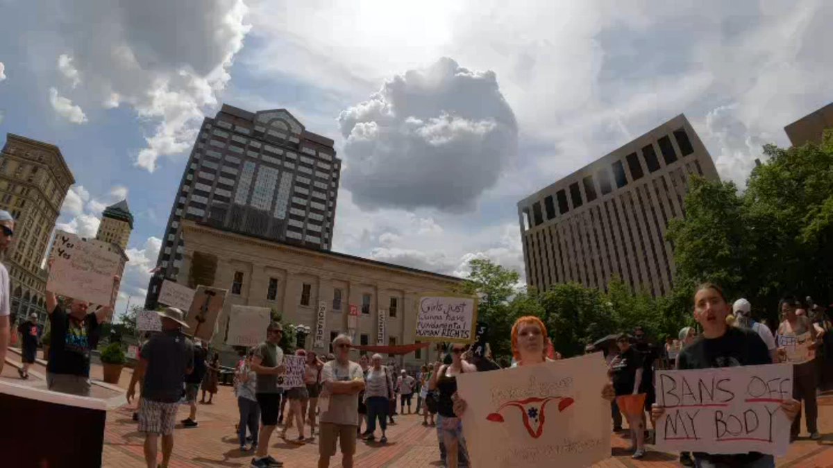 DaveDoerman's tweet photo. Pro-Aborts Hear the Gospel. Dayton, OH. 3 minute video.  https://t.co/VFMVuyQcgC https://t.co/KG0IROzYAu