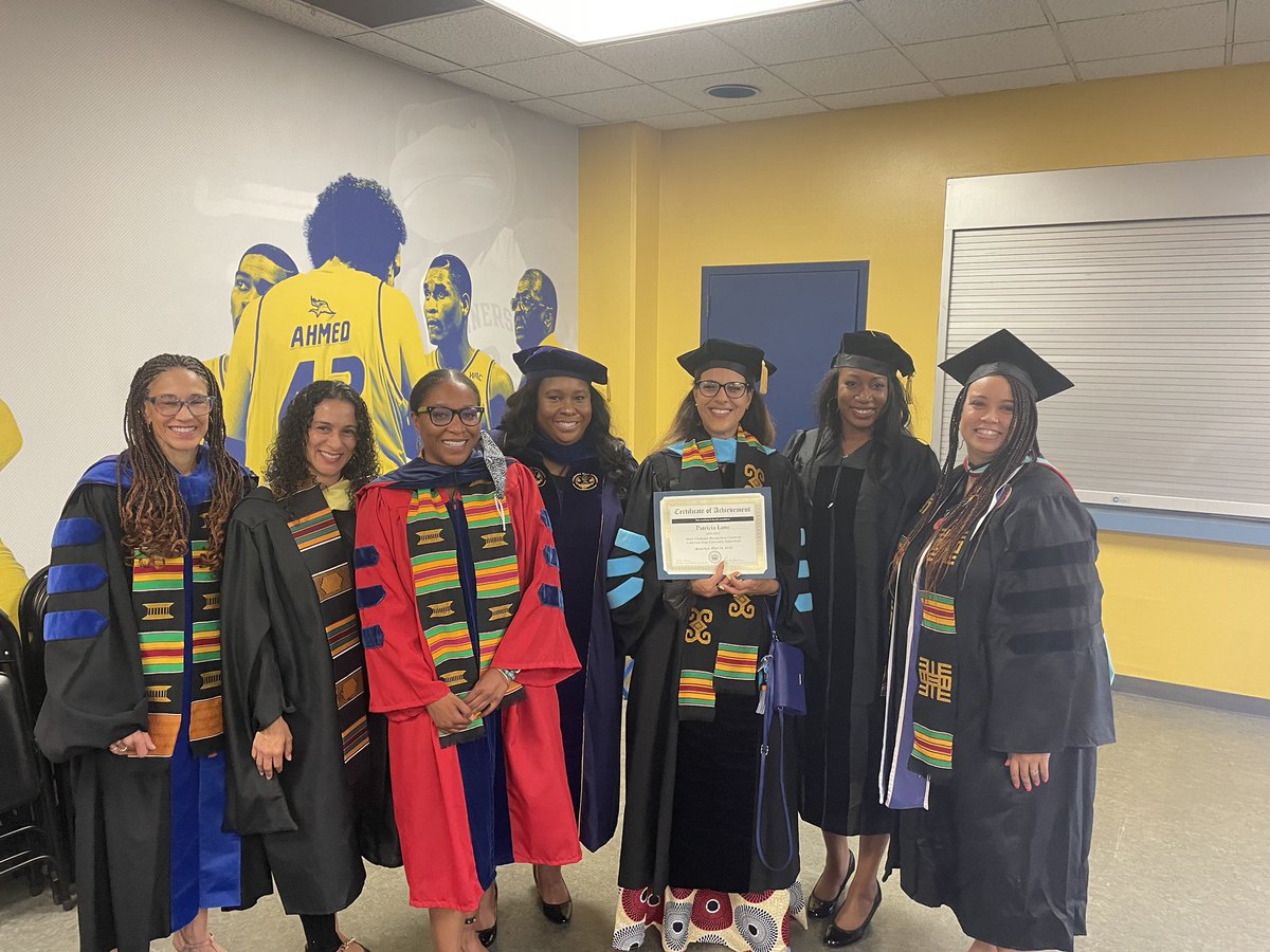 Black Graduation Recognition Ceremony