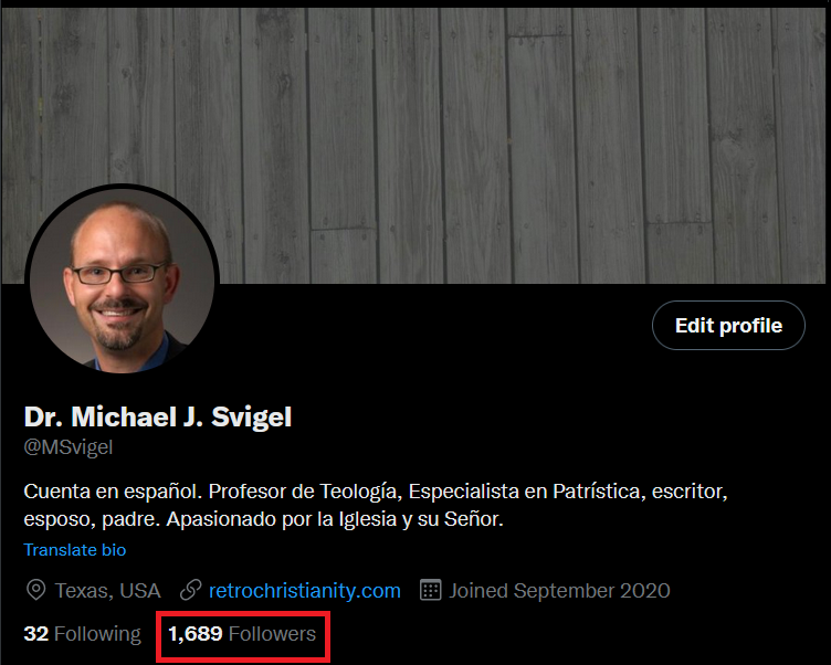 Now <a href="/Svigel/">Dr. Michael J. Svigel</a> in spanish is 1689.