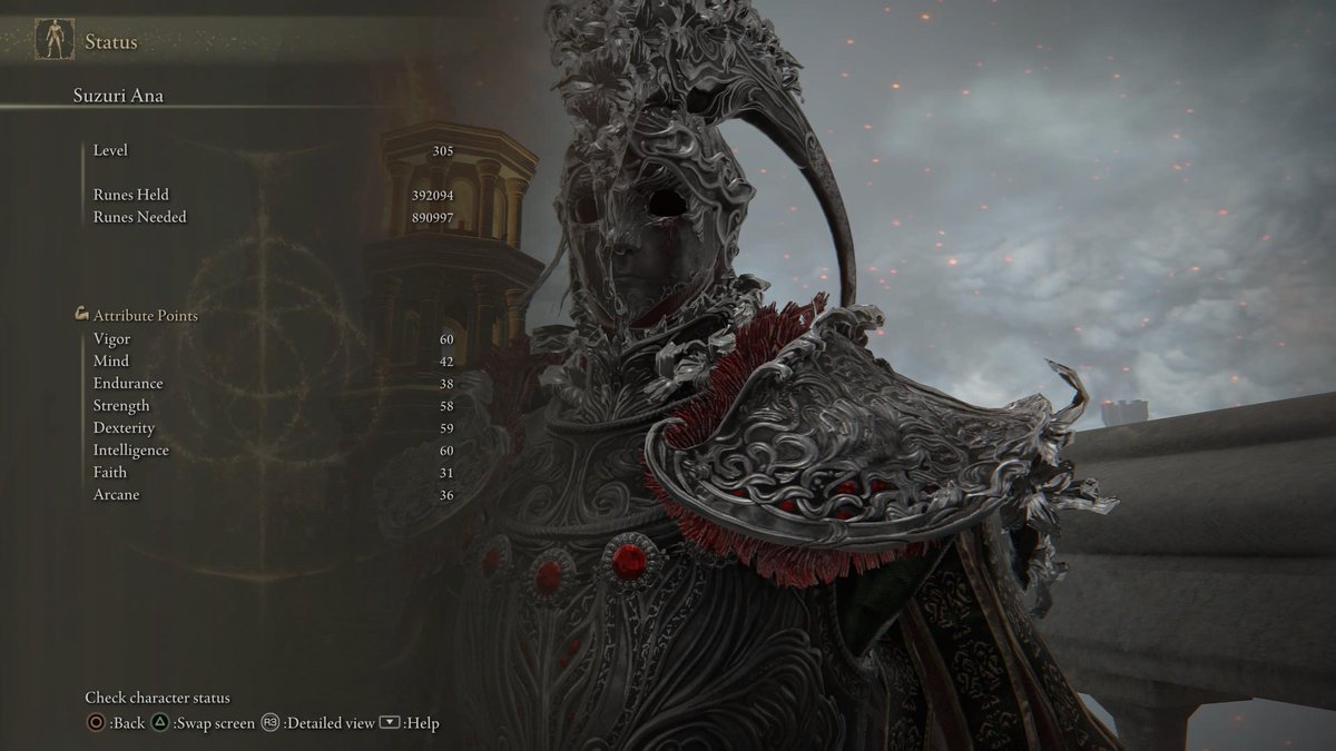 _eatwormdirt's tweet photo. still not ready to start NG+....  I want them trophies.... #ELDENRING #PS5Share #trophyhunting #thatbuild https://t.co/280OE83ljE