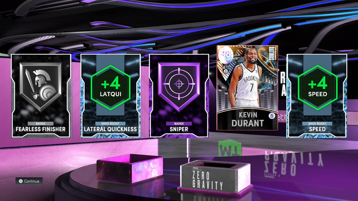 PrettyLovesPink's tweet photo. Pink Diamond tier reward box, not bad.
#NBA2K22 #PinkDiamondTier #RewardBox https://t.co/qRs2niZHSm