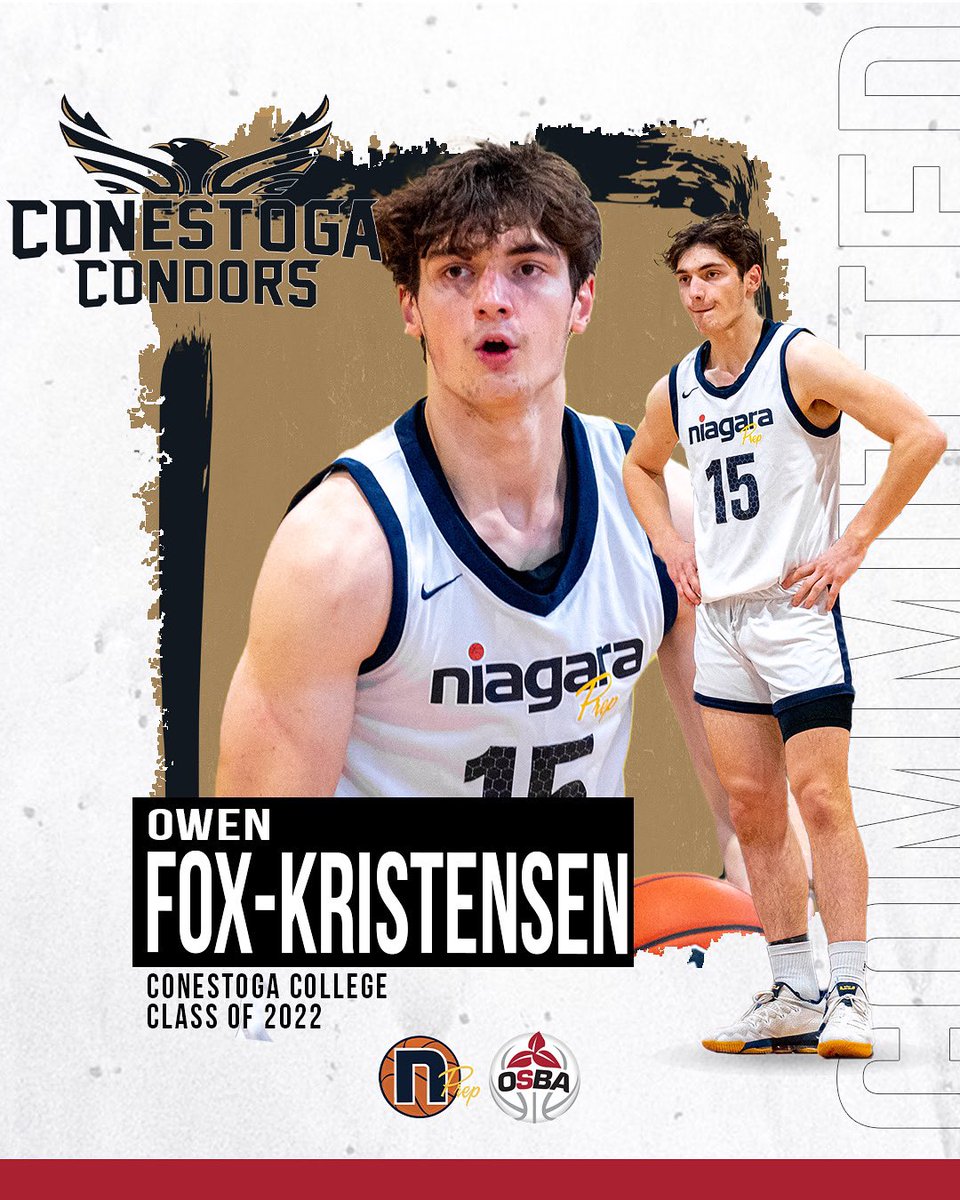#Condorway | Owen Fox-Kristensen 
#committed 

#WhereEliteMeet
#OSBAAlumni
<a href="/NiagaraPrepMBB/">Niagara Prep Men’s Basketball</a>