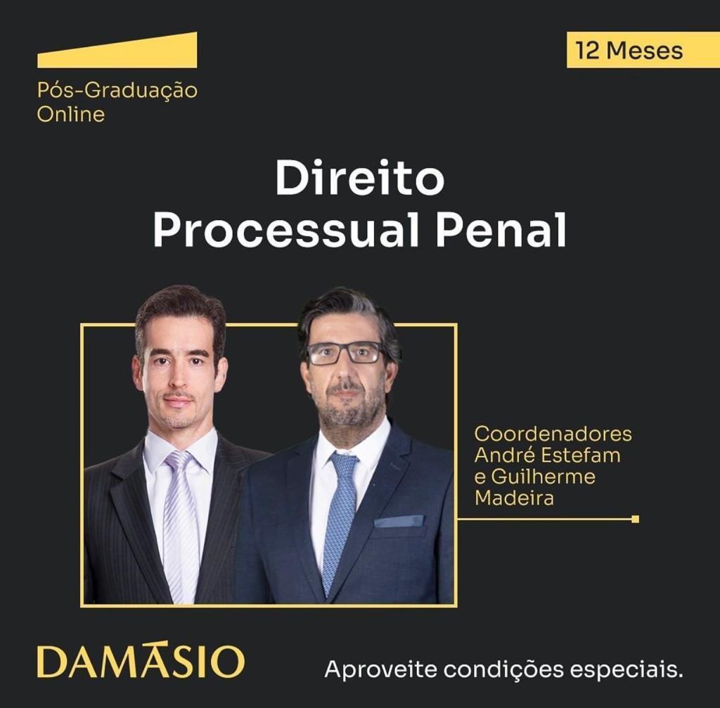 INSTITUTO DAMÁSIO DE DIREITO

| 6 ou 12 meses
| 100% online

| Consulte as condições especiais e convênios DAMÁSIO BRUSQUE.
📲 (47) 3355-1511 (WhatsApp)

#damasiobrusque #concurso #direito #juridico #damasio #pos #especializacao #novatrento #guabiruba #botuvera #saojoaobatista
