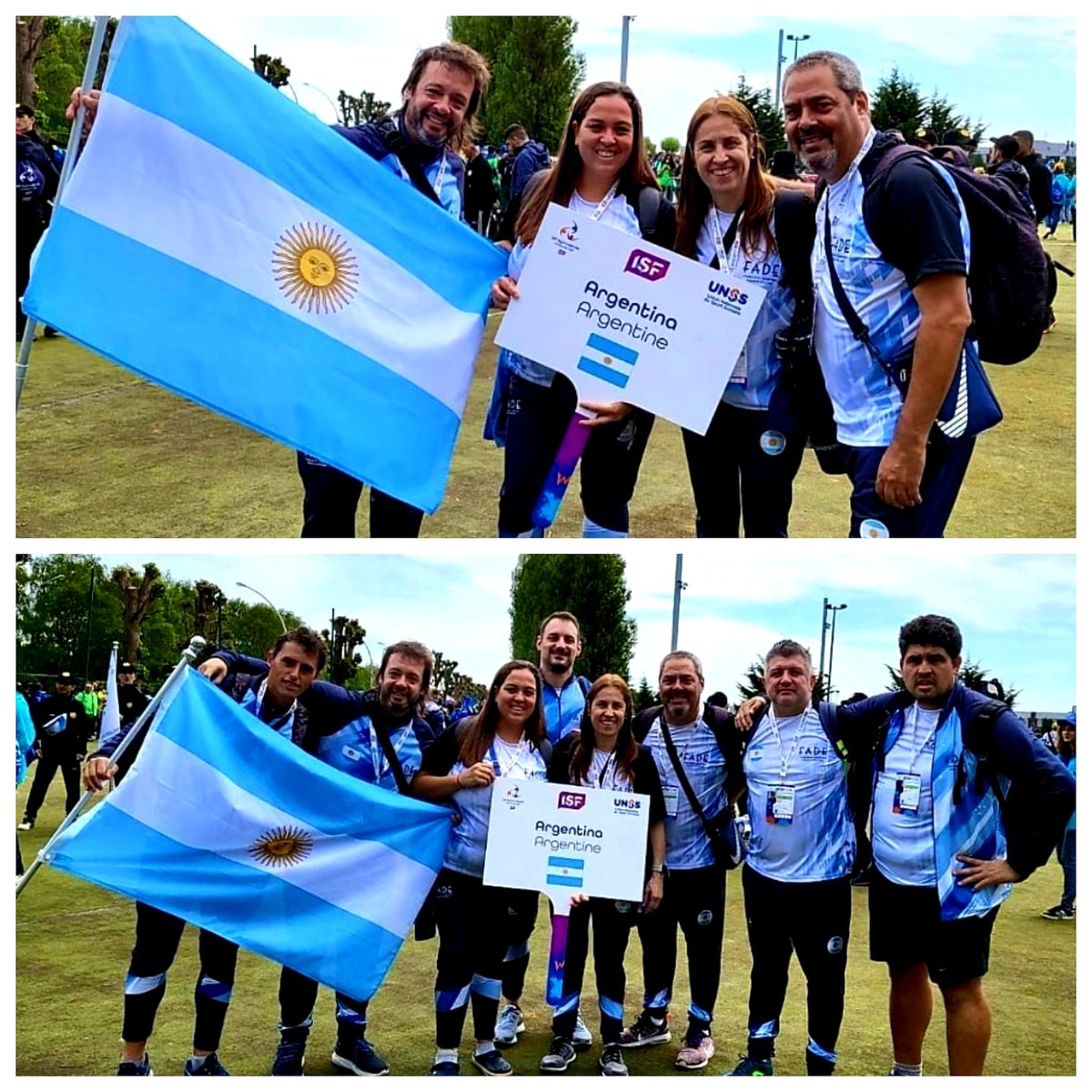 FADEarg's tweet photo. Hoy la delegación de #FADE🇦🇷 participó del desfile y de la ceremonia de apertura de la Gymnasiade🇫🇷. #ISFNormandy2022.
👉Gran emoción y orgullo representar a la 🇦🇷 en el Deporte Escolar.
@ISFsports @lpetrynka @ines_arrondo @Leot14 @DeportesAR
➡️Educación y Deporte
#SomosFADE🇦🇷❤️ https://t.co/hbcsqzbA4r