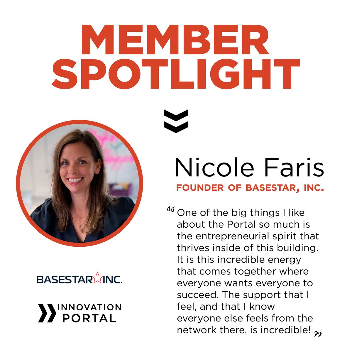 ✨The Innovation Portal would like to spotlight member Nicole Faris, founder of BASESTAR INC. ✨ 
<a href="/BaseStarInc1/">BaseStar Inc</a> offers solutions in air purification technologies and chemical free, non-toxic disinfectants, to provide a safe and healthy return to our life as a community.