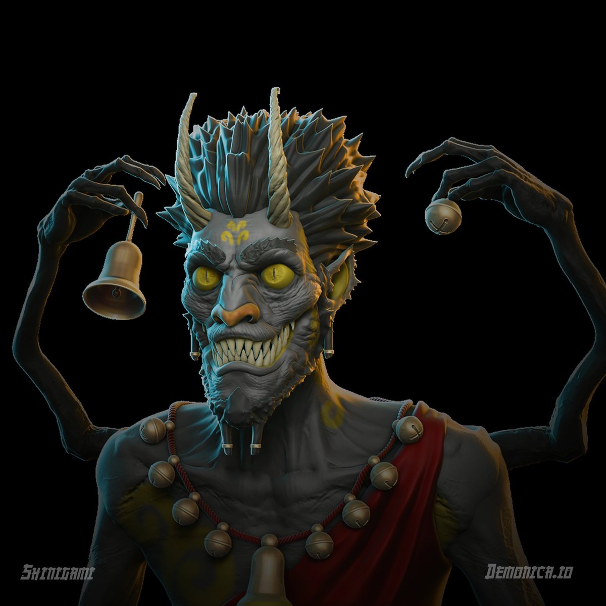 Once you hear the bell ring, it's too late... 🔔👺