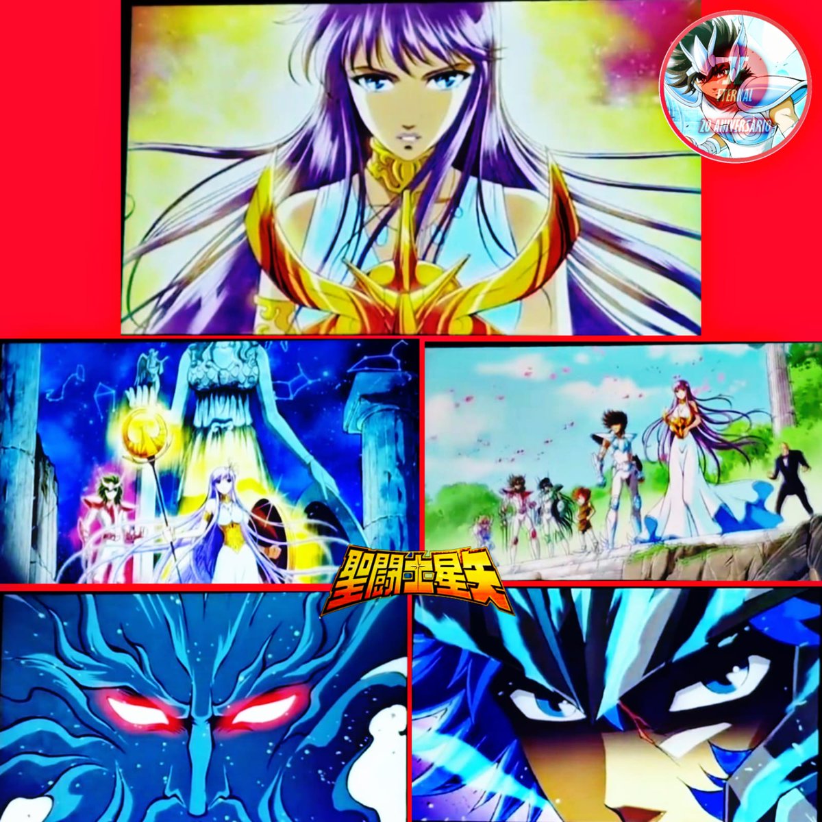 PolluxDioscuros's tweet photo. In the #SaintSeiya #SymphonicAdventure Concert in Paris yesterday @EditionsKana showed the trailer for the upcoming graphic novel by #Dollen and #Alquie revealing the name to it: #TimeOdyssey and the 1st volume name: #PhoenixInTheFlamesOfDestiny.
@el_Ramses @Jasmintuk https://t.co/rKmwaxumXL