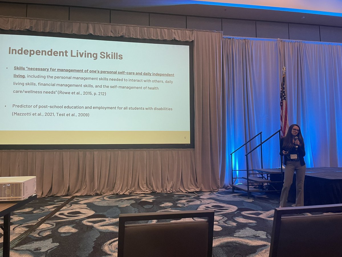 sn_langdon's tweet photo. Independent living skills and CCR #dcdt2022 @ATaconet https://t.co/8SRA3dbSmL