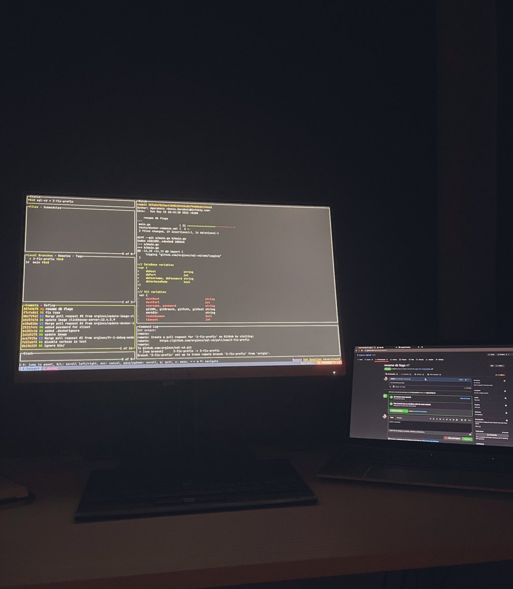 I'm glad to be back to hacking again 🤓#golang