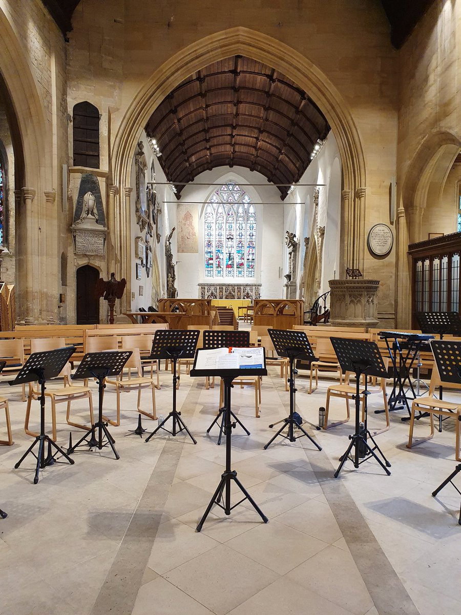 Wonderful concert of music for brass, choir and organ this afternoon at this lovely church in Bradford-on-Avon with Cantamus Choir. <a href="/CantamusWilts/">CantamusChamberChoir</a>. 🙂 pic.x.com/0wyxBJMDM2
