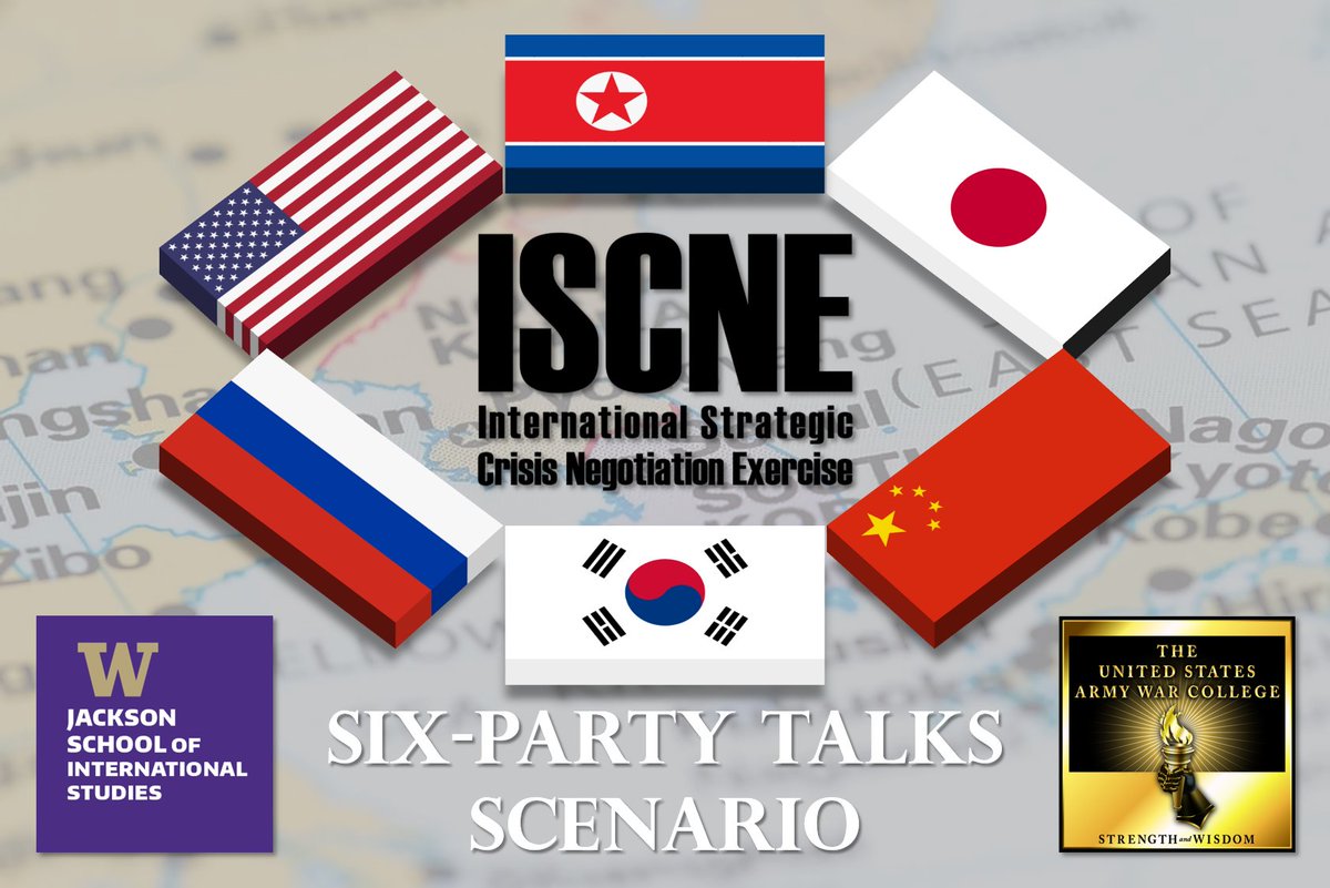 Int'l Strategic Crisis Negotiation Exercise (@iscne_usawc) on Twitter photo Finishing day 2 of the <a href="/UWJSIS/">UW Jackson School</a> ISCNE. Tensions are high but we're hopeful of progress being made.
#ISCNE #USAWC #UWJackson #MAAIS Finishing day 2 of the <a href="/UWJSIS/">UW Jackson School</a> ISCNE. Tensions are high but we're hopeful of progress being made.
#ISCNE #USAWC #UWJackson #MAAIS