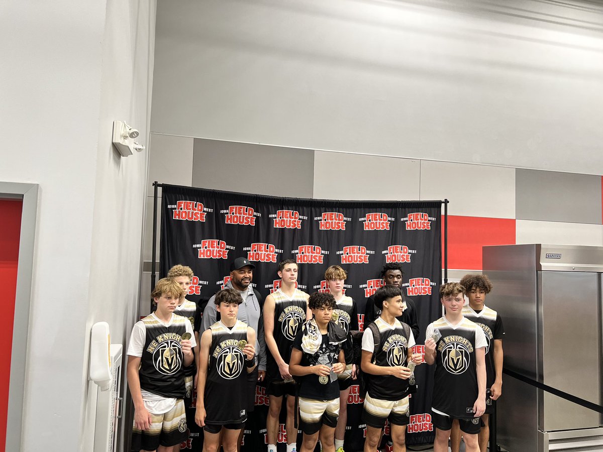 NE Knights - Champions of the 8th Hoopers Division. Great work!