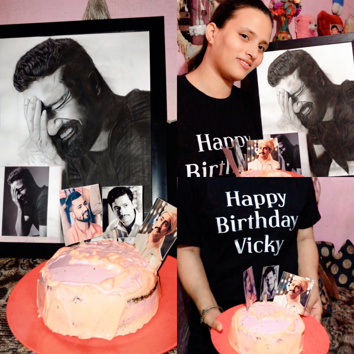 OfficialAayushi's tweet photo. Happy birthday to the sweetest, kindest, goofiest, selfless, amazingly person I hve ever seen 
#HappyBirthdayVickyKaushal https://t.co/V9ZlVYg6HV