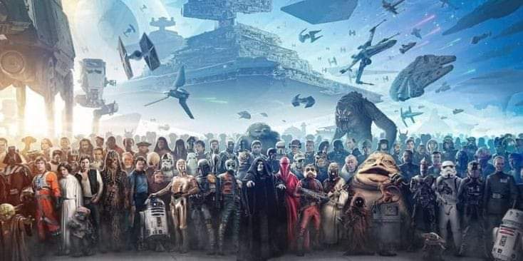 StarWarsEs's tweet photo. Necesito un cuadro así para encima de mi sofá del salón 🤩 https://t.co/4a9oLhdOlw