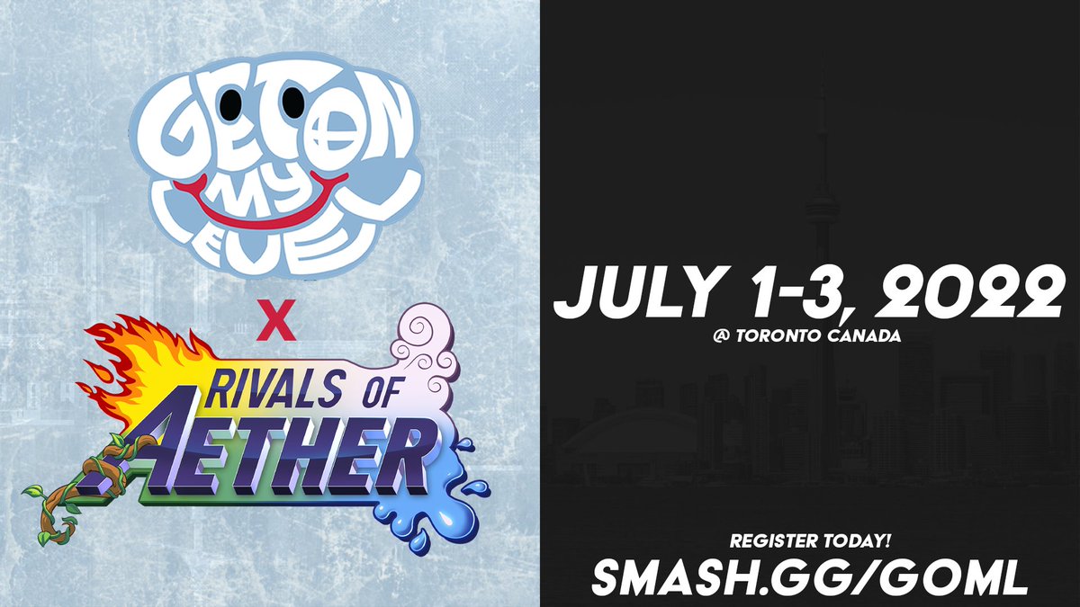 GOMLseries's tweet photo. The 6ix is ready to summon the powers of the elements!

@RivalsOfAether is coming to #GOML2022!🏆🇨🇦

Sign up now to compete at https://t.co/JG4bDuziTe https://t.co/R6HgpxCFtq