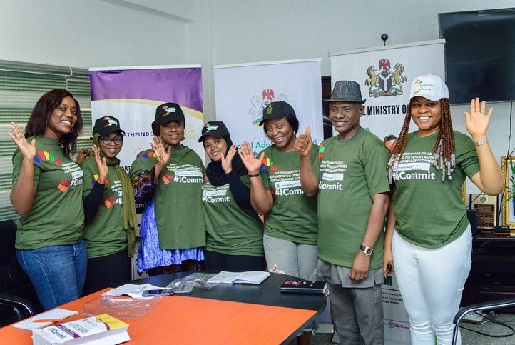 SheForumAfrica's tweet image. Ahead of the high-level meeting on Gender Mainstreaming of May 16, 9amWAT, Pics from our Courtesy Visit on Dr. @salmaanaskolo Director, Family Health, @Fmohnigeria as part of our #ICommit Advocacy Campaign with @PathfinderInt @AFPnow 

Pre-Registration:
us06web.zoom.us/j/81511030765?…