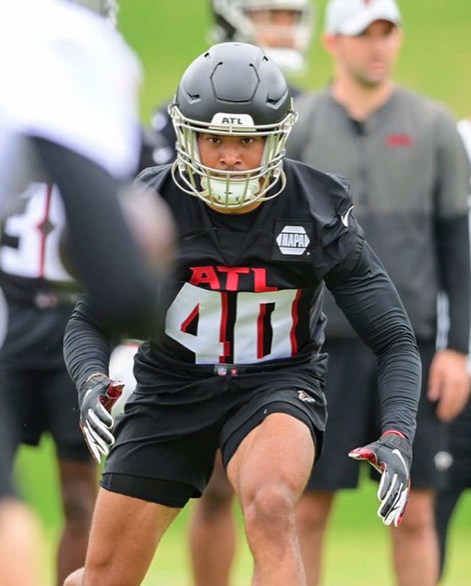 Blessed to officially sign with the Atlanta Falcons! Everything earned💪🏽#RiseUp #40water